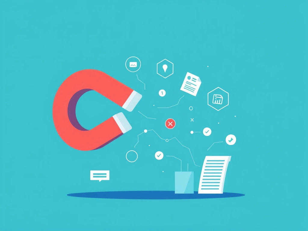 Diagram for 5 Effective Lead Magnet Ideas for B2B Small Businesses