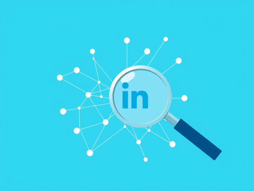 Diagram for How to Find B2B Leads on LinkedIn Without a Premium Account?