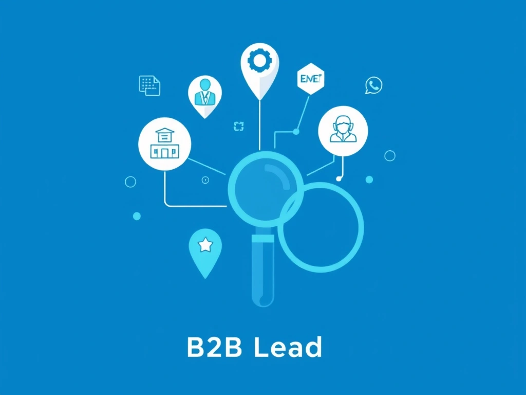 Diagram for How to Use Google Maps to Find B2B Leads in Your Area