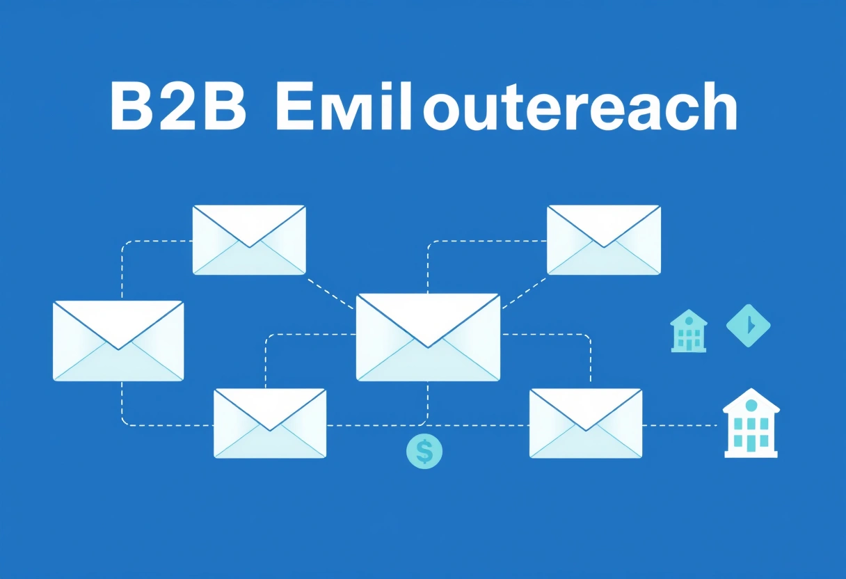 Illustration for How to Craft B2B Cold Emails That Get Responses for Small Businesses