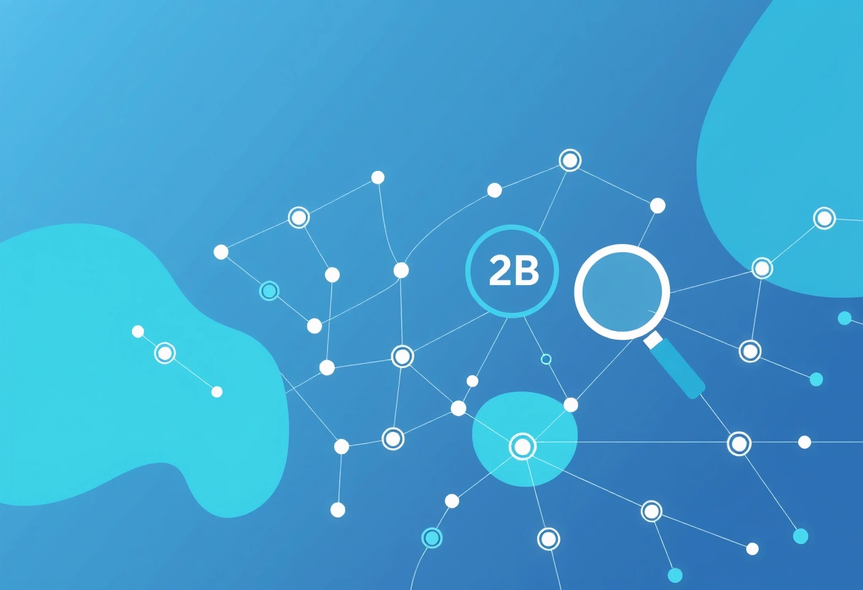 Illustration for How to Find B2B Leads for Cold Outreach on LinkedIn Sales Navigator