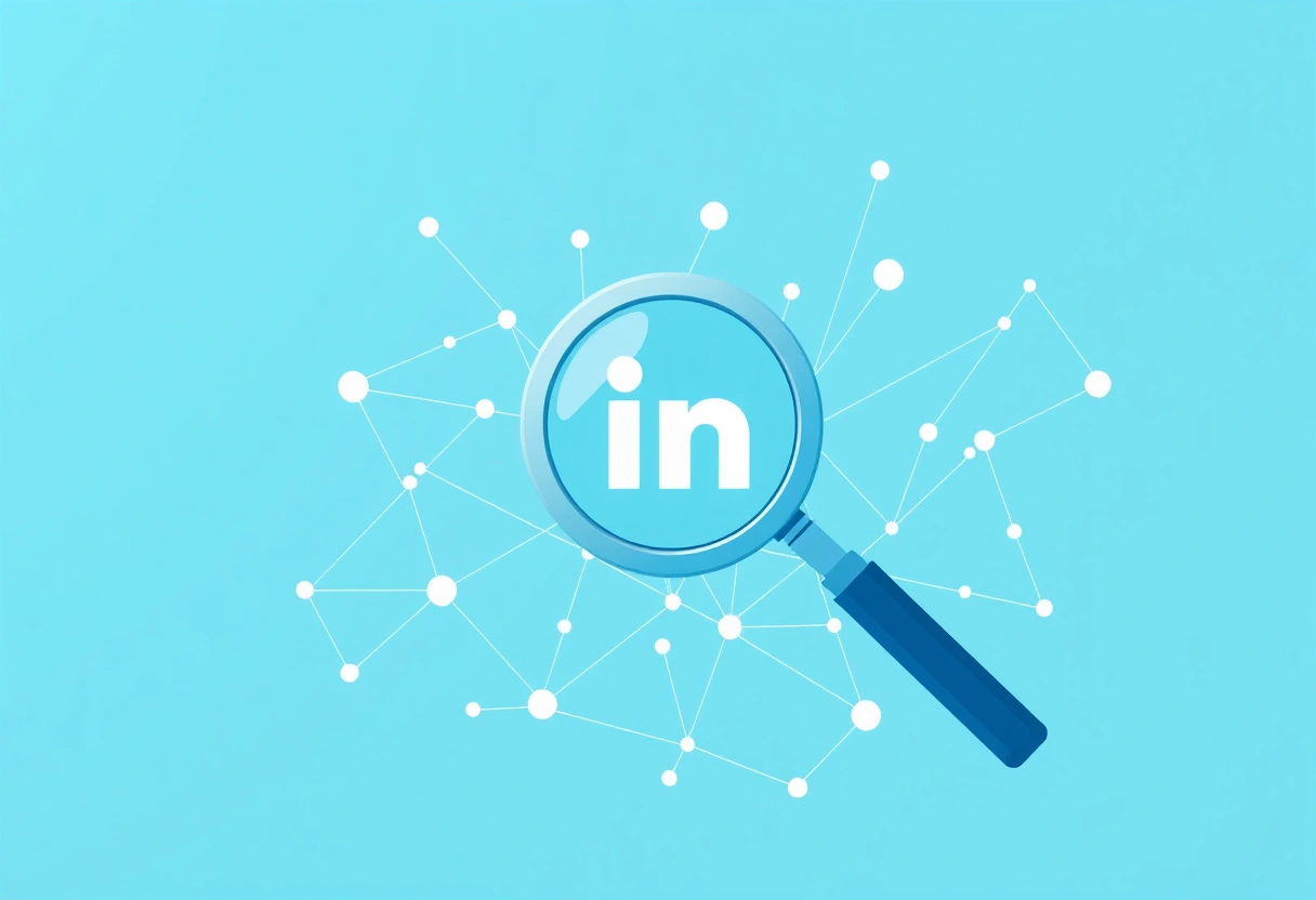 Illustration for How to Find B2B Leads on LinkedIn for Free (Step-by-Step Guide)