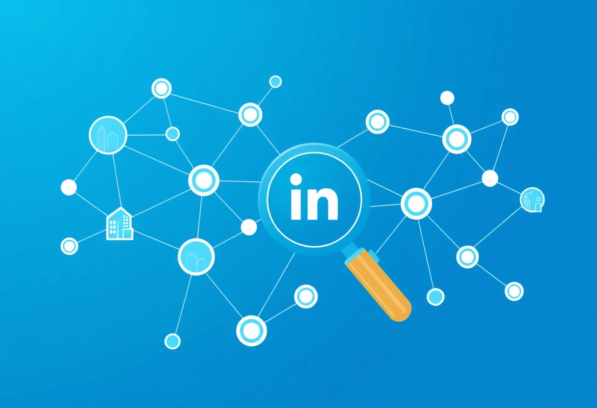 Illustration for How to Find B2B Leads on LinkedIn for Small Businesses?