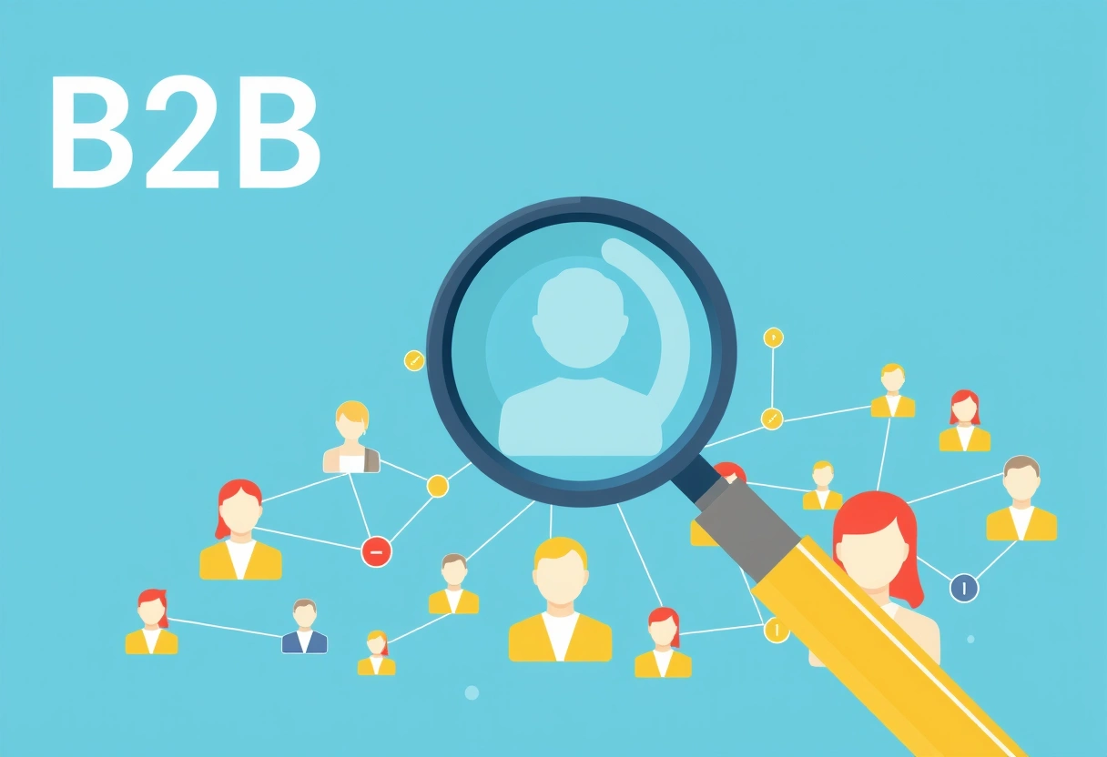 Illustration for How to Find High-Quality B2B Leads on LinkedIn for Free?