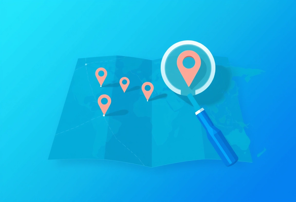 Illustration for How to Find New B2B Leads Using Google Maps Search