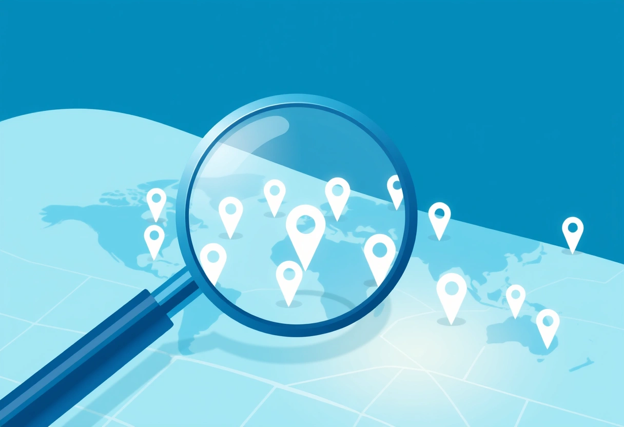 Illustration for How to Find Target B2B Leads Using Google Maps for Sales