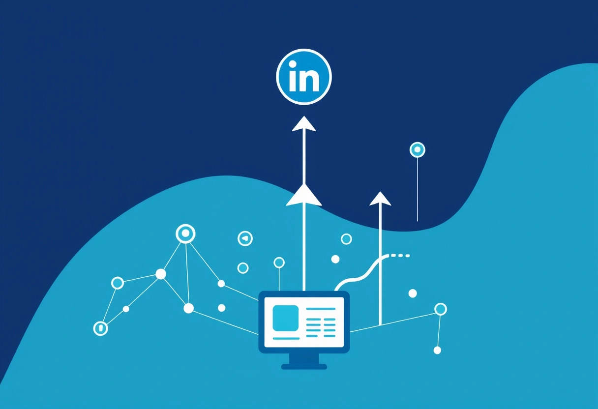 Illustration for How to Generate B2B Leads on LinkedIn Without Paid Ads
